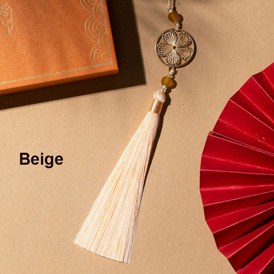 1 vnt Amatų kutai Madingi Šilkiniai Elegantiški kutai Pakabukas „Pasidaryk pats“ kutas su kilpelėmis, skirtas „pasidaryk pats“ papuošalų kūrimo priedams