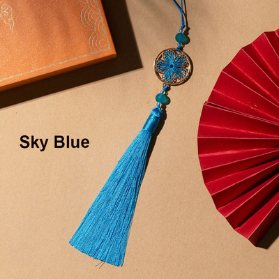 1 vnt Amatų kutai Madingi Šilkiniai Elegantiški kutai Pakabukas „Pasidaryk pats“ kutas su kilpelėmis, skirtas „pasidaryk pats“ papuošalų kūrimo priedams