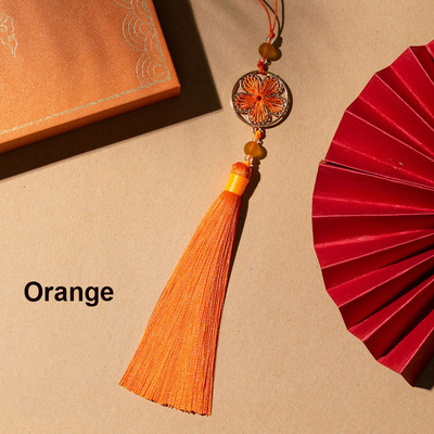 1 vnt Amatų kutai Madingi Šilkiniai Elegantiški kutai Pakabukas „Pasidaryk pats“ kutas su kilpelėmis, skirtas „pasidaryk pats“ papuošalų kūrimo priedams