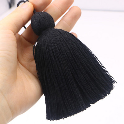 1Συσκευασία Super Fat Βαμβακερά Ύφασμα Φούντες Κρόσσια Κουρτίνα Ενδυμάτων Σπίτι Διακοσμητικά Αξεσουάρ Χειροποίητα DIY Crafts Μεγάλες φούντες