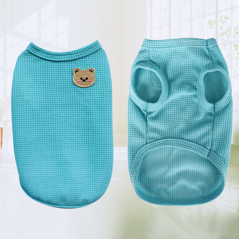 2023. gada vasaras mājdzīvnieku suņu apģērbi Suņu veste Jauki kucēnu sporta krekls maziem suņiem T-krekls Čivavas Jorkas apģērbs Suņu kostīmi