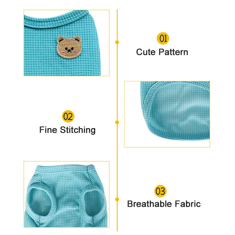 2023. gada vasaras mājdzīvnieku suņu apģērbi Suņu veste Jauki kucēnu sporta krekls maziem suņiem T-krekls Čivavas Jorkas apģērbs Suņu kostīmi