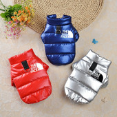 Téli meleg Háziállatkutyák Kabátok Kabát Pamut Vízálló Kutyák Ruházat Francia Bulldog Kölyök Kis Közepes Kutyák Ruházat Perro