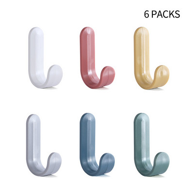 Daudzfunkcionāls sienas organizatora āķis aiz durvīm Atslēgu auduma pakaramais āķis Vannas halāta dvieļu turētājs virtuves aparatūras plaukta āķis