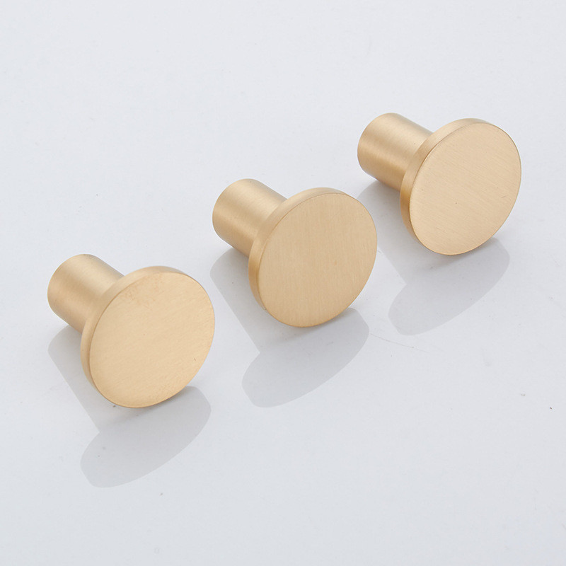 Ορειχάλκινος γάντζος τοίχου Κρεμάστρα μπάνιου Ρούχα Παλτό Ρόμπα Πετσέτα Γάντζοι Χρυσός μικρός γάντζος για κλειδιά Αξεσουάρ τουαλέτας καπέλο