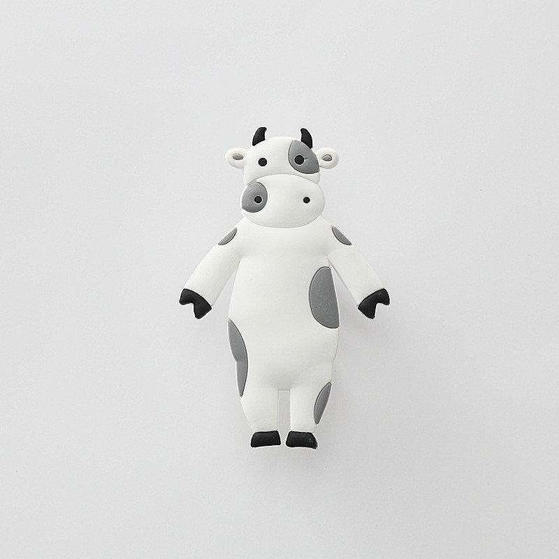 Χαριτωμένο στήριγμα ζώων Δωρεάν στήριγμα για τσάντα τοίχου με γροθιά Βάση κλειδιού οδοντόβουρτσας Διάδρομος Γάντζος ράφι κουζίνας μπάνιου