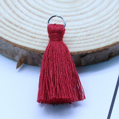 30 de bucăți inel din argint metalic pandantive cu ciucuri, bijuterii, cercei, îmbrăcăminte, accesorii cu franjuri, ornamente textile pentru casă 35 mm