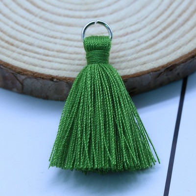 30 de bucăți inel din argint metalic pandantive cu ciucuri, bijuterii, cercei, îmbrăcăminte, accesorii cu franjuri, ornamente textile pentru casă 35 mm