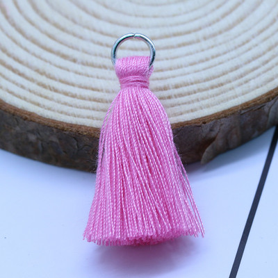 30 de bucăți inel din argint metalic pandantive cu ciucuri, bijuterii, cercei, îmbrăcăminte, accesorii cu franjuri, ornamente textile pentru casă 35 mm