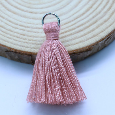 30 de bucăți inel din argint metalic pandantive cu ciucuri, bijuterii, cercei, îmbrăcăminte, accesorii cu franjuri, ornamente textile pentru casă 35 mm