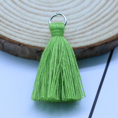 30 de bucăți inel din argint metalic pandantive cu ciucuri, bijuterii, cercei, îmbrăcăminte, accesorii cu franjuri, ornamente textile pentru casă 35 mm