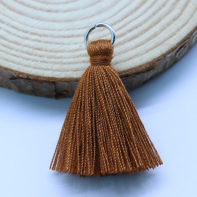 30 de bucăți inel din argint metalic pandantive cu ciucuri, bijuterii, cercei, îmbrăcăminte, accesorii cu franjuri, ornamente textile pentru casă 35 mm