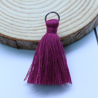 30 de bucăți inel din argint metalic pandantive cu ciucuri, bijuterii, cercei, îmbrăcăminte, accesorii cu franjuri, ornamente textile pentru casă 35 mm