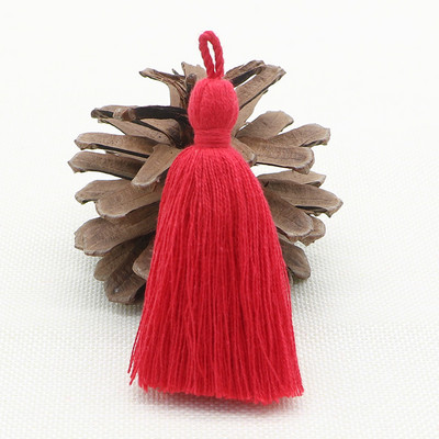 10Gb 8cm Tīras kokvilnas pušķis bārkstis DIY Amatniecības piederumi Rotaslietas Aizkari Dekora Materiāls Pušķis Apdare Apģērbi Aksesuāri Pušķi