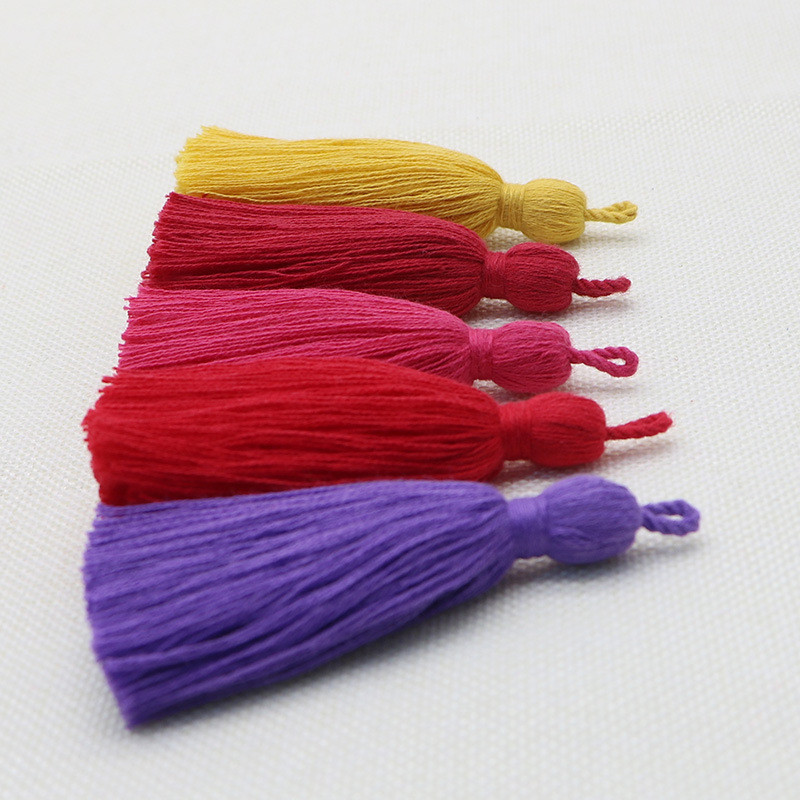 10Gb 8cm Tīras kokvilnas pušķis bārkstis DIY Amatniecības piederumi Rotaslietas Aizkari Dekora Materiāls Pušķis Apdare Apģērbi Aksesuāri Pušķi