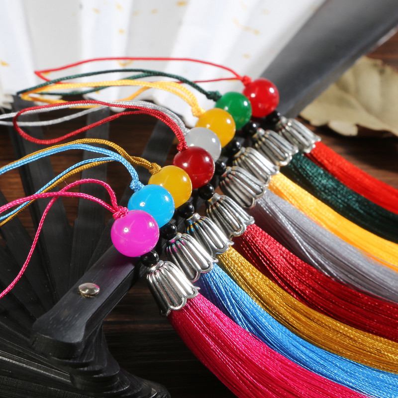 14 cm šilko kutai kutais kabantys užuolaidos virvelinis kutas, skirtas siūti drabužiams namų šventės vakarėlio dekoravimo priedai