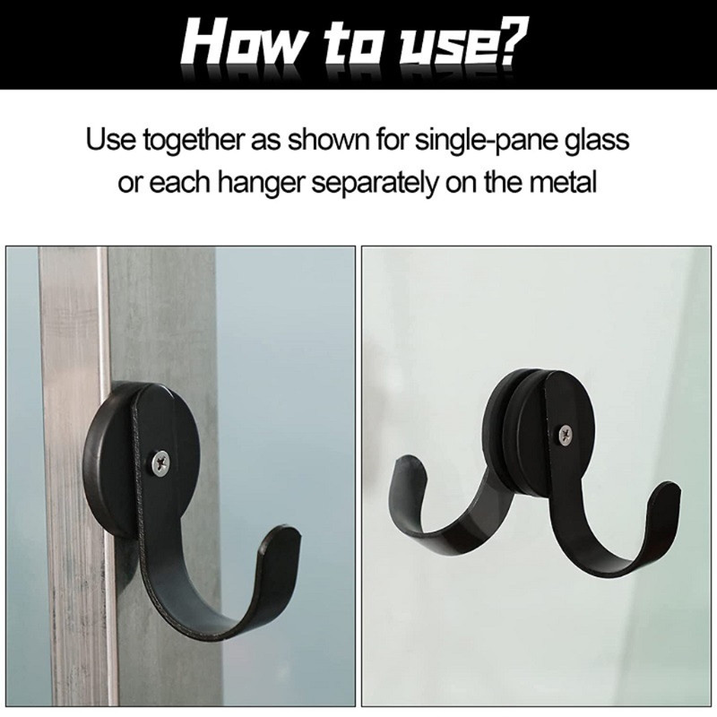 Cârlig magnetic de rezistență cu magneți puternici Cârlig pentru umeraș pentru casă, frigider, bucătărie, baie, suport pentru chei