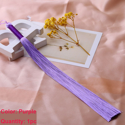 Φούντες 1 ΤΕΜ 25 εκατοστών Μεταξένιες χειροποίητες μαλακές φούντες χειροτεχνίας με θηλιές για κοσμήματα που κάνουν DIY Craft Projects Διακόσμηση σπιτιού