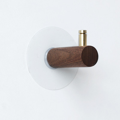 Sienas āķa pakaramais Masīvkoka āķi mājas piederumiem Cepure Šalle Rokassomu Mēteļu pakaramais Atslēga Pašlīmējošie āķi Mājas Dekorācijas