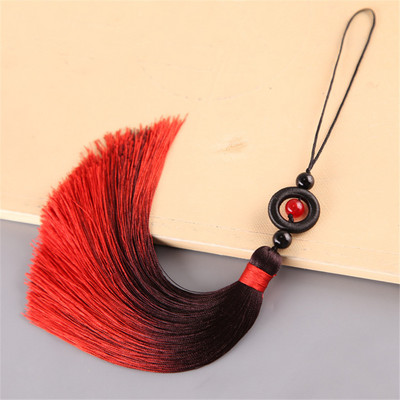 5 db Gradiens Színű Jade Gyöngyök Hosszú Bojt Medálok Barkácsolás Kézműves Ékszerek Ruházat Autótáska Otthoni Dekorációs Kiegészítők Sima Rojtok