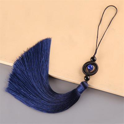 5 db Gradiens Színű Jade Gyöngyök Hosszú Bojt Medálok Barkácsolás Kézműves Ékszerek Ruházat Autótáska Otthoni Dekorációs Kiegészítők Sima Rojtok