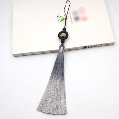 5 db Gradiens Színű Jade Gyöngyök Hosszú Bojt Medálok Barkácsolás Kézműves Ékszerek Ruházat Autótáska Otthoni Dekorációs Kiegészítők Sima Rojtok