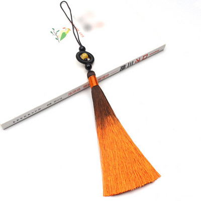 5 db Gradiens Színű Jade Gyöngyök Hosszú Bojt Medálok Barkácsolás Kézműves Ékszerek Ruházat Autótáska Otthoni Dekorációs Kiegészítők Sima Rojtok