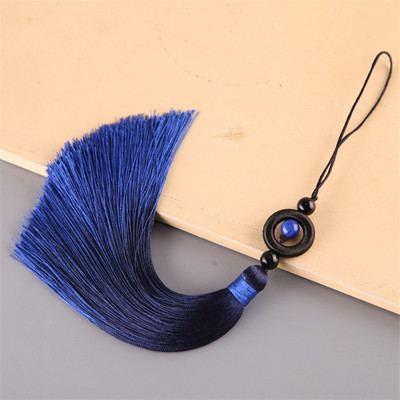 5 db Gradiens Színű Jade Gyöngyök Hosszú Bojt Medálok Barkácsolás Kézműves Ékszerek Ruházat Autótáska Otthoni Dekorációs Kiegészítők Sima Rojtok