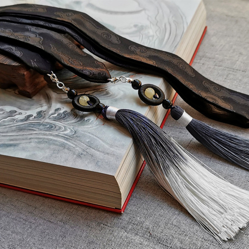 5 db Gradiens Színű Jade Gyöngyök Hosszú Bojt Medálok Barkácsolás Kézműves Ékszerek Ruházat Autótáska Otthoni Dekorációs Kiegészítők Sima Rojtok