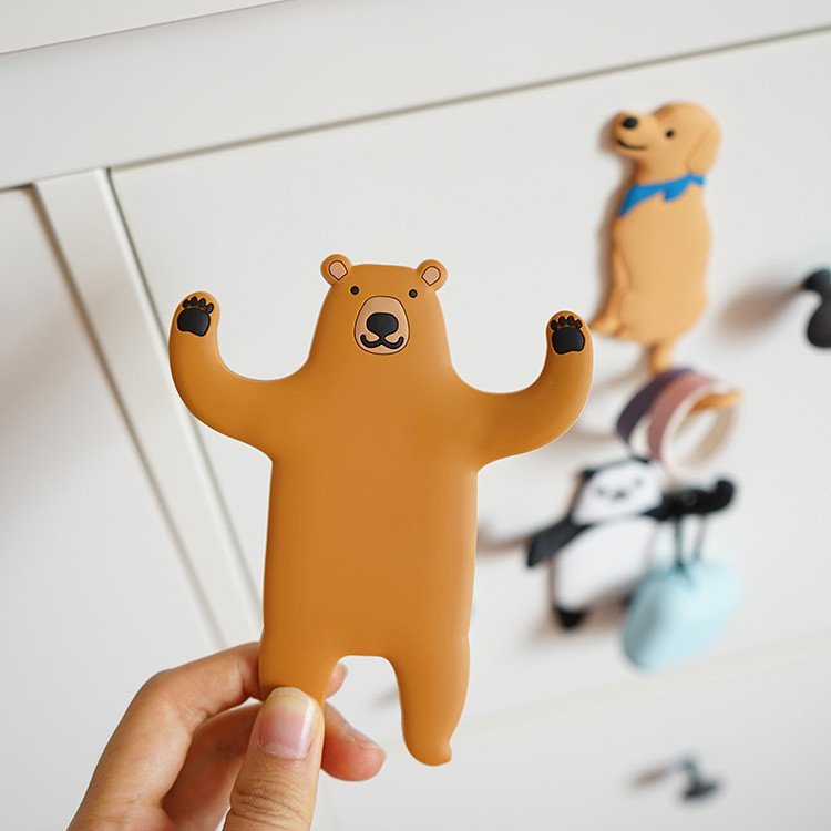 Sienas pakarināmais āķis Silikona sienas mēteļu plaukts drēbēm Pašlīmējošie displeju plaukti Atslēgu pakaramais Sienas glabāšanas ragi Pakaramie