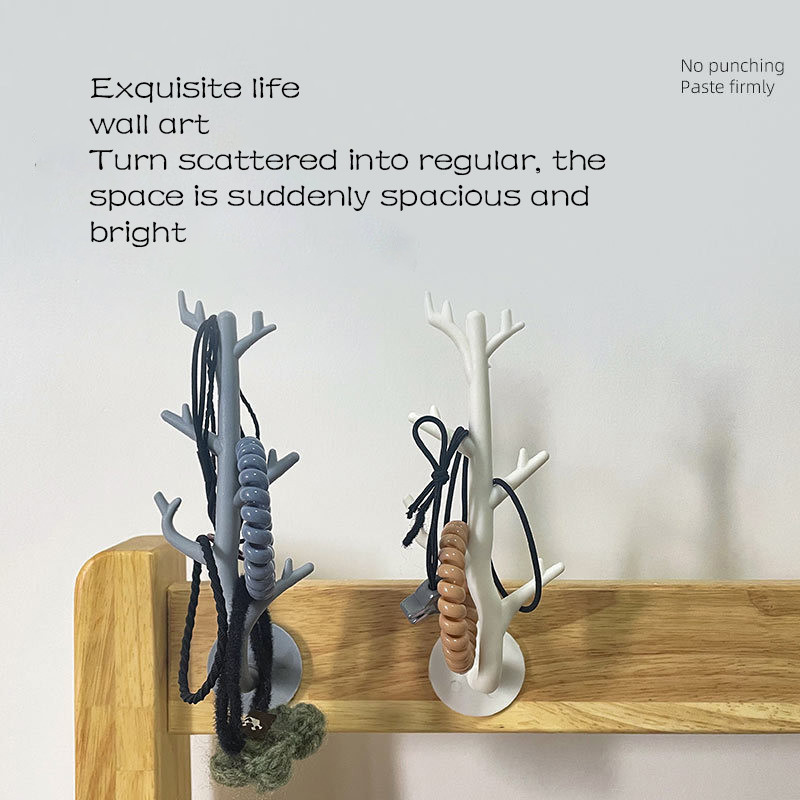 Nordic Japanese Branch Kabliukas Sienų dekoras Raktų laikiklis Organizatorius Sandėliavimas Lipni kabliukai Kabyklos kabykla Namų dekoratyviniai kabliukai