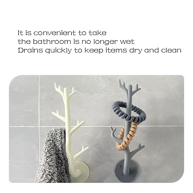 Nordic Japanese Branch Kabliukas Sienų dekoras Raktų laikiklis Organizatorius Sandėliavimas Lipni kabliukai Kabyklos kabykla Namų dekoratyviniai kabliukai