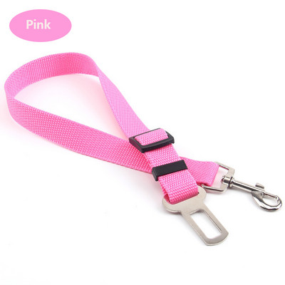 Reguleeritav koerarihm lemmikloomade auto turvavöö väikestele keskmistele koertele Vastupidav reisikoerte rihm jalutusrihm Koeratarvikud