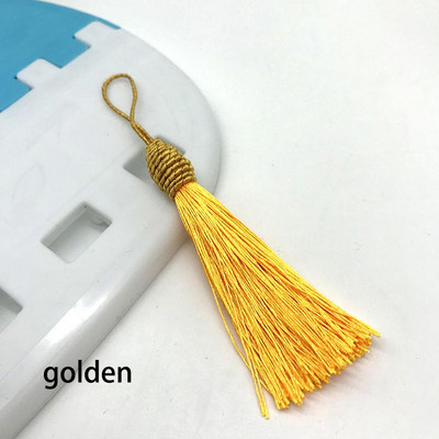 10τμχ Κρεμαστό σχοινί Μεταξωτές Φούντες DIY Φούντες για Χειροτεχνίες Για Κατασκευή κοσμημάτων Αναμνηστικά Σελιδοδείκτες Αξεσουάρ Κουρτίνα-κλειδί Διακόσμηση