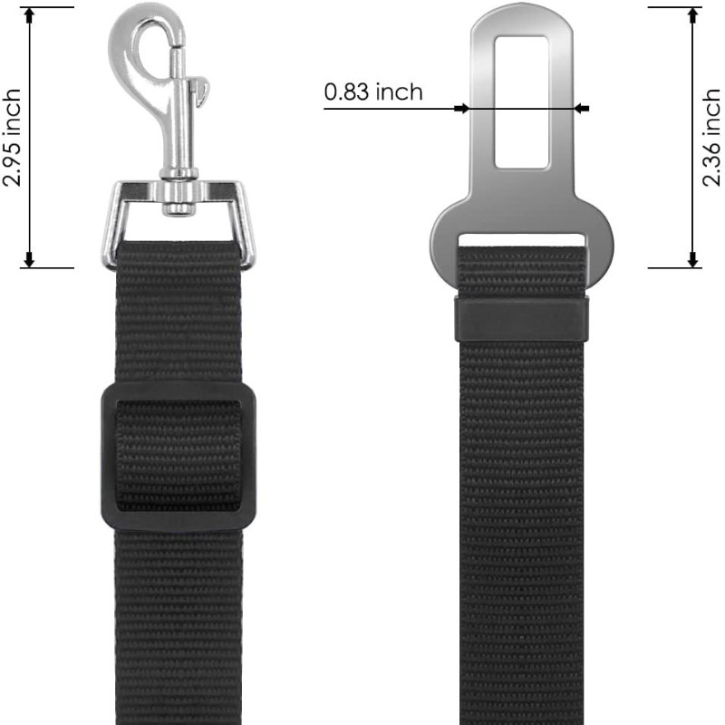 Reguleeritav lemmiklooma auto turvavöö kiirvabastusega rakmete juhtmeklamber väikese keskmise koera turvahoova veojõu jaoks Lemmikloomatarvikute tarvikud