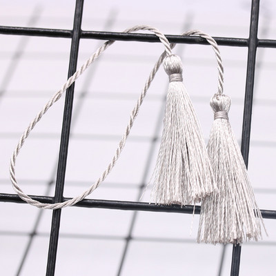 5Gb Divu galu gara virve Pušķi Bārkstis DIY Amatniecība Rotaslietas Aizkari Apģērbi Dekors Zīda aukla Virve Lente Pušķi Kulons