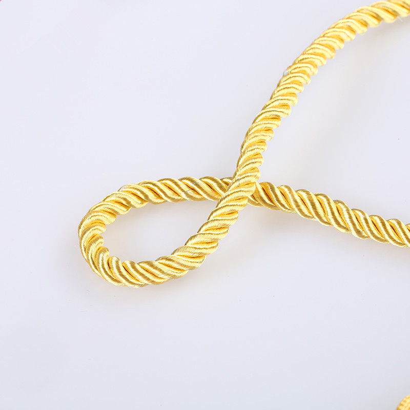 5Gb Divu galu gara virve Pušķi Bārkstis DIY Amatniecība Rotaslietas Aizkari Apģērbi Dekors Zīda aukla Virve Lente Pušķi Kulons