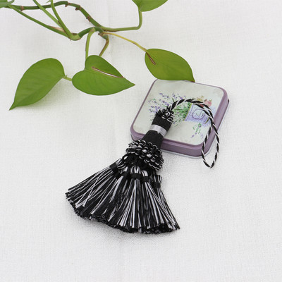 2Gb Mini pušķis piekarināms kulons Dekoratīvs mazs pušķis ar bārkstīm Apdares Aizkari Aksesuāri Atslēgu pušķi aizkariem