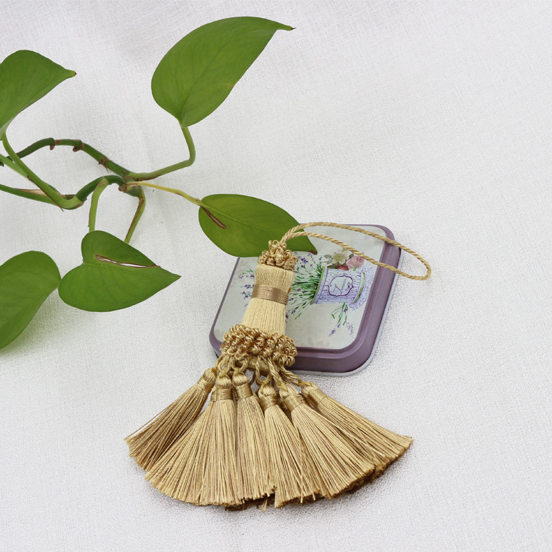 2Gb Mini pušķis piekarināms kulons Dekoratīvs mazs pušķis ar bārkstīm Apdares Aizkari Aksesuāri Atslēgu pušķi aizkariem