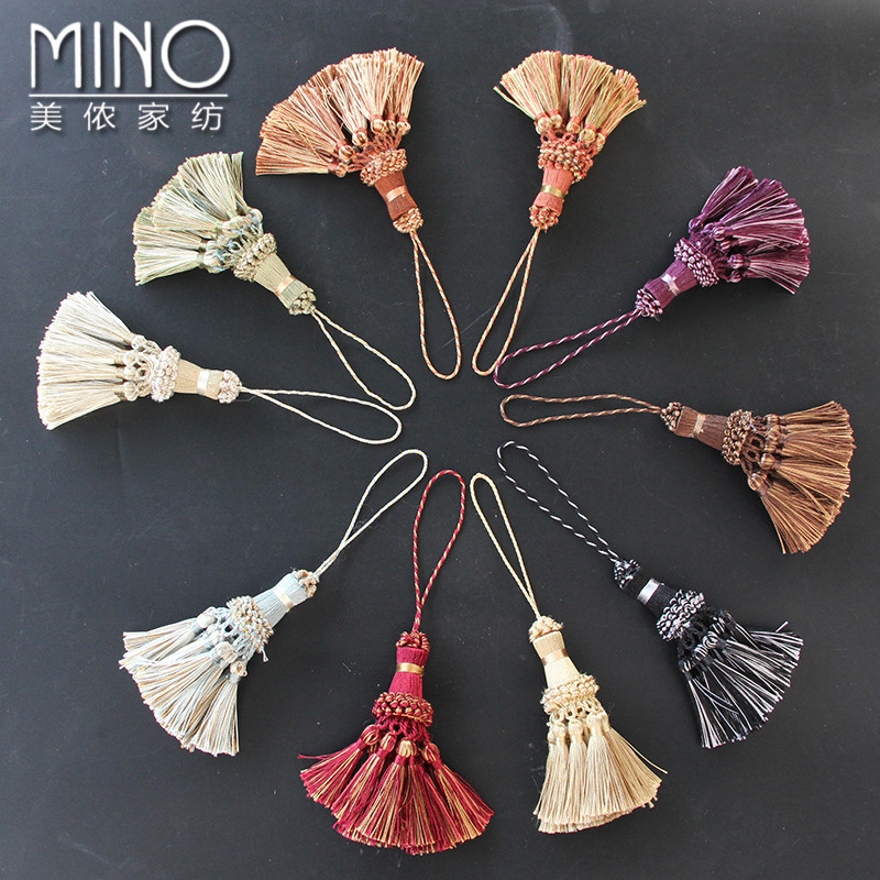 2Gb Mini pušķis piekarināms kulons Dekoratīvs mazs pušķis ar bārkstīm Apdares Aizkari Aksesuāri Atslēgu pušķi aizkariem