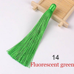 5τμχ/παρτίδα 12cm Μεταξωτές φούντες για κουρτίνες Ένδυμα Διακόσμηση σπιτιού Κοσμήματα Διακοσμητικά χειροτεχνίας Αξεσουάρ κρεμαστό σχοινί Χειροποίητα σκουλαρίκια Κοσμήματα