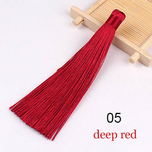 5τμχ/παρτίδα 12cm Μεταξωτές φούντες για κουρτίνες Ένδυμα Διακόσμηση σπιτιού Κοσμήματα Διακοσμητικά χειροτεχνίας Αξεσουάρ κρεμαστό σχοινί Χειροποίητα σκουλαρίκια Κοσμήματα