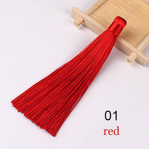 5τμχ/παρτίδα 12cm Μεταξωτές φούντες για κουρτίνες Ένδυμα Διακόσμηση σπιτιού Κοσμήματα Διακοσμητικά χειροτεχνίας Αξεσουάρ κρεμαστό σχοινί Χειροποίητα σκουλαρίκια Κοσμήματα