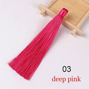 5τμχ/παρτίδα 12cm Μεταξωτές φούντες για κουρτίνες Ένδυμα Διακόσμηση σπιτιού Κοσμήματα Διακοσμητικά χειροτεχνίας Αξεσουάρ κρεμαστό σχοινί Χειροποίητα σκουλαρίκια Κοσμήματα