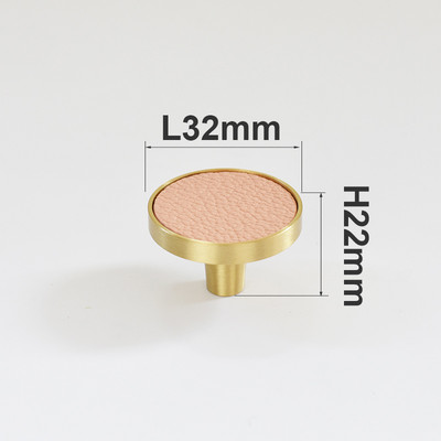 TENCHTWO ορειχάλκινη κρεμάστρα τοίχου Στρογγυλή δερμάτινη κλειδοθήκη Διακοσμητική τσάντα καπέλο ρούχων Γάντζος μαύρος πόμολο μπάνιου και επίπλων