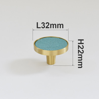 TENCHTWO ορειχάλκινη κρεμάστρα τοίχου Στρογγυλή δερμάτινη κλειδοθήκη Διακοσμητική τσάντα καπέλο ρούχων Γάντζος μαύρος πόμολο μπάνιου και επίπλων