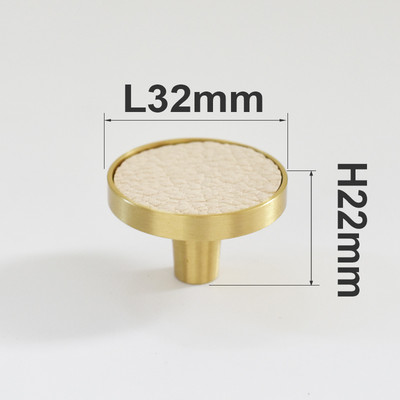 TENCHTWO ορειχάλκινη κρεμάστρα τοίχου Στρογγυλή δερμάτινη κλειδοθήκη Διακοσμητική τσάντα καπέλο ρούχων Γάντζος μαύρος πόμολο μπάνιου και επίπλων