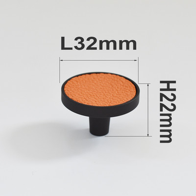 TENCHTWO ορειχάλκινη κρεμάστρα τοίχου Στρογγυλή δερμάτινη κλειδοθήκη Διακοσμητική τσάντα καπέλο ρούχων Γάντζος μαύρος πόμολο μπάνιου και επίπλων