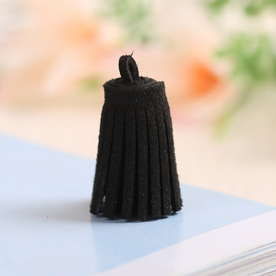 10 ΤΕΜ 3cm Mini Tassels Vintage Leather Suede Tassel Phone Tassels For DIY Craft Jewelry Findings Κρεμαστά σκουλαρίκια Αξεσουάρ