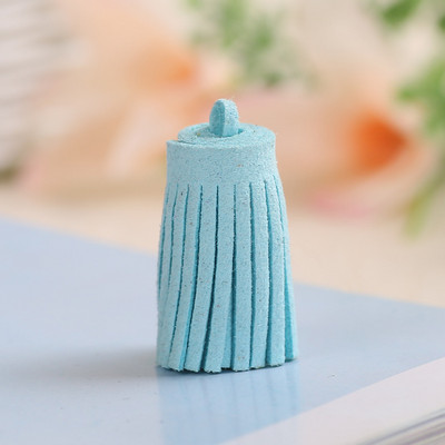 10 ΤΕΜ 3cm Mini Tassels Vintage Leather Suede Tassel Phone Tassels For DIY Craft Jewelry Findings Κρεμαστά σκουλαρίκια Αξεσουάρ